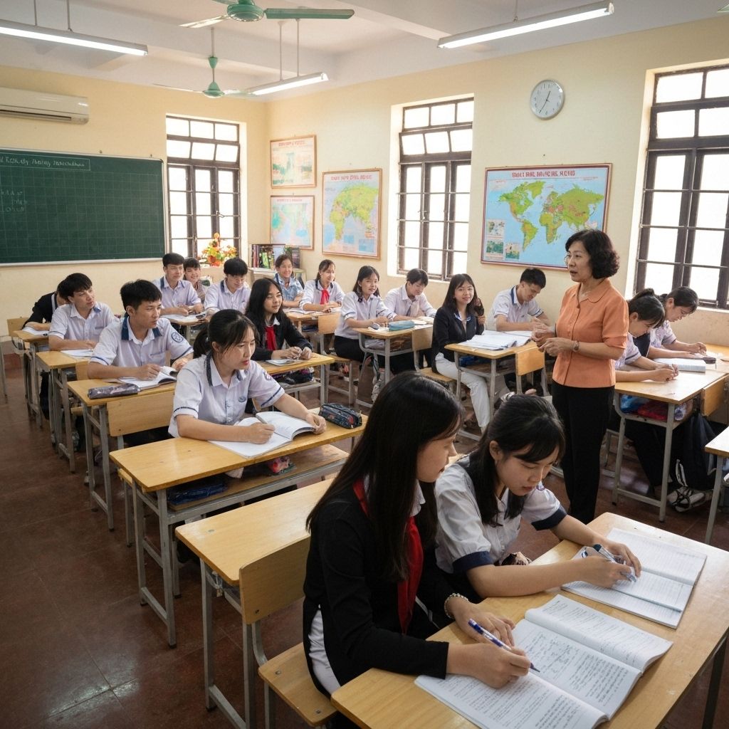 Students in classroom